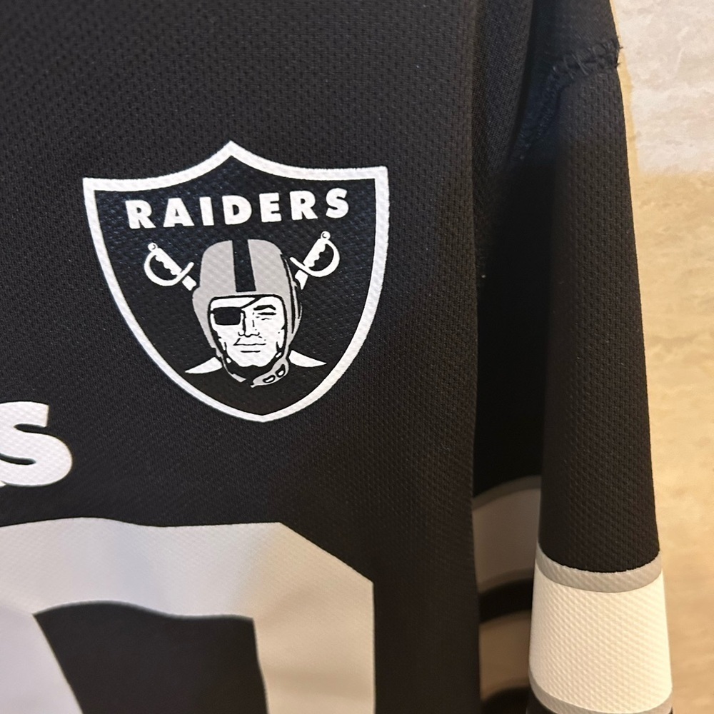 Darrin McFadden Oakland Raiders Black Jersey with Gray Accents - Picture 2 of 8